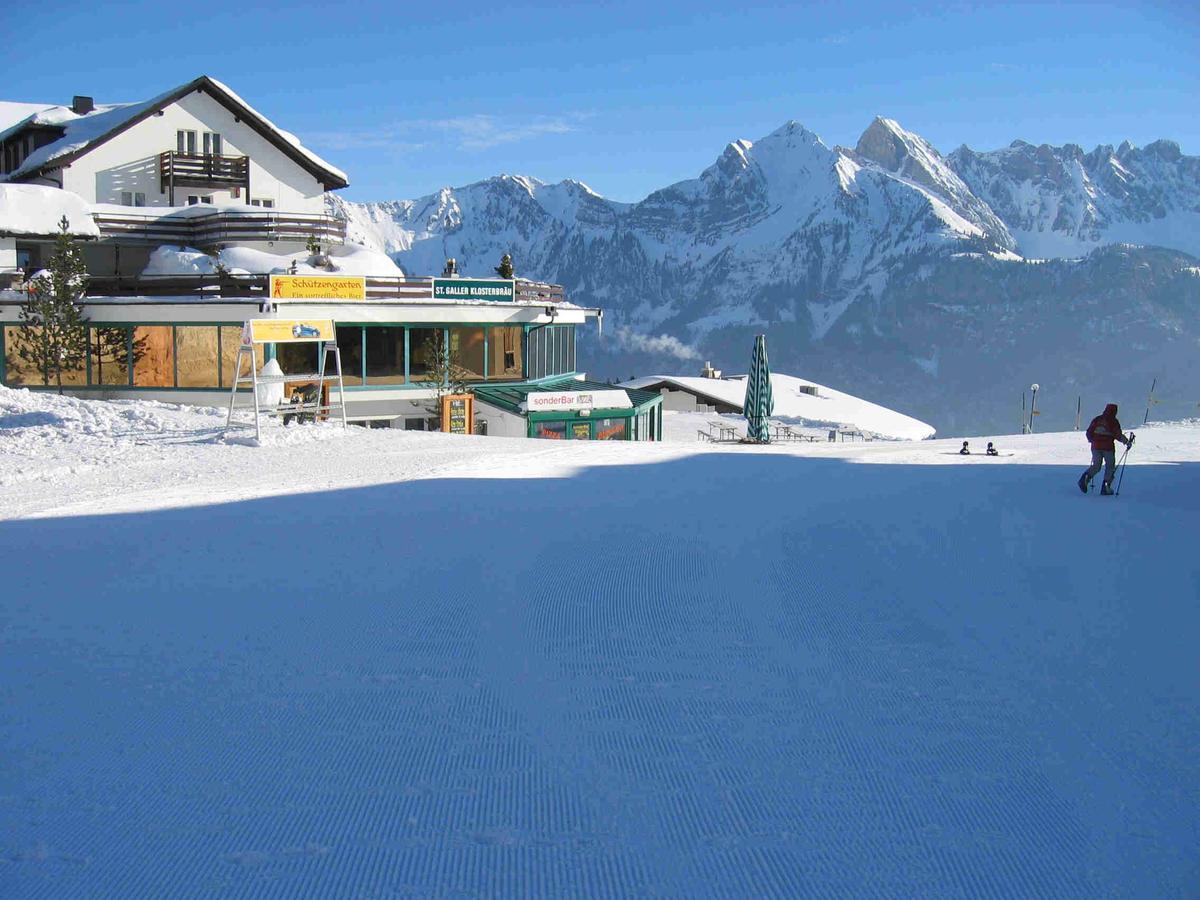 Aparthotel Edy Bruggmann Ag Flumserberg ภายนอก รูปภาพ
